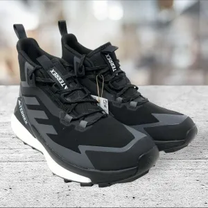 Adidas Women's Terrex Free Hiker 2 Gore-Tex‎ Size 8.5 Black White Gray- HP7492