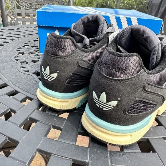 Adidas ZX 4000 Black Ice Mint Men's Athletic Shoes EE4763 Size 6
