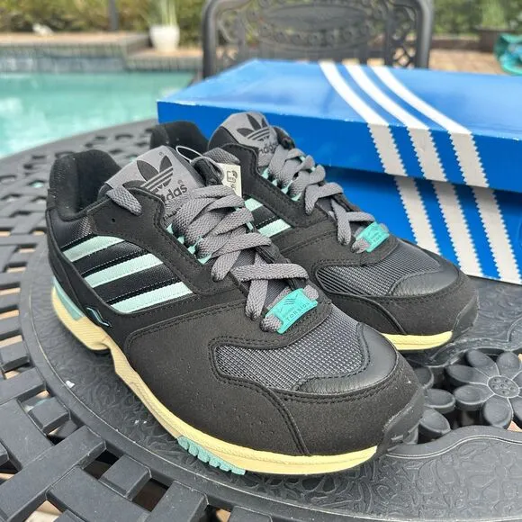 Adidas ZX 4000 Black Ice Mint Men's Athletic Shoes EE4763 Size 6