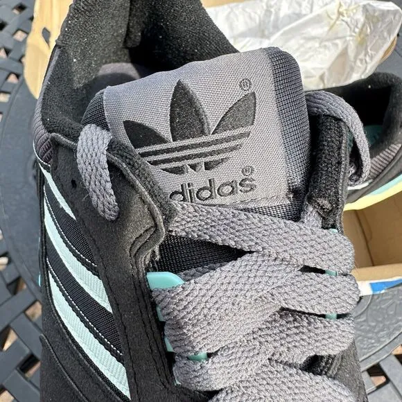 Adidas ZX 4000 Black Ice Mint Men's Athletic Shoes EE4763 Size 6