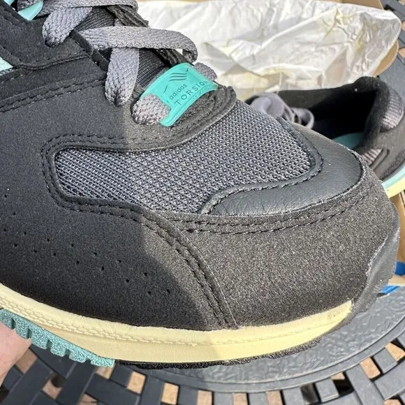 Adidas ZX 4000 Black Ice Mint Men's Athletic Shoes EE4763 Size 6