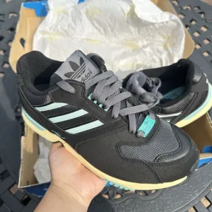 Adidas ZX 4000 Black Ice Mint Men's Athletic Shoes EE4763 Size 6
