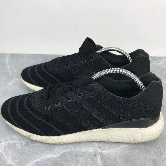 Adidas Busenitz Pure Boost Mens Size 11 Shoes Black Primeknit Running Skate shoe