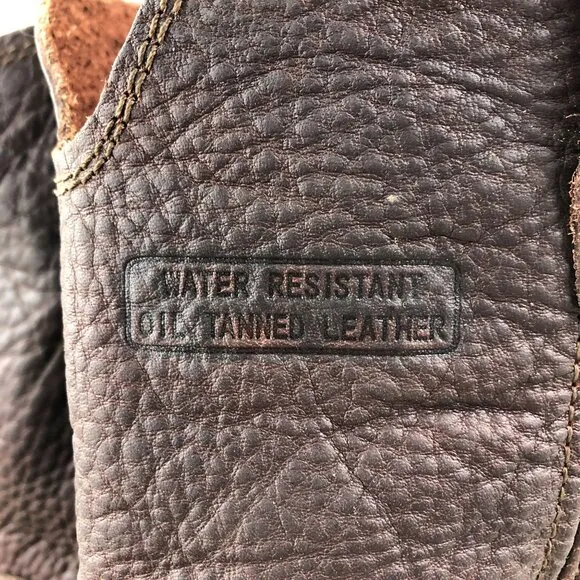AdTec Mens Size 10.5M 12&quot; Reddish Ranch Brown Leather Wellington Work Boots 1552