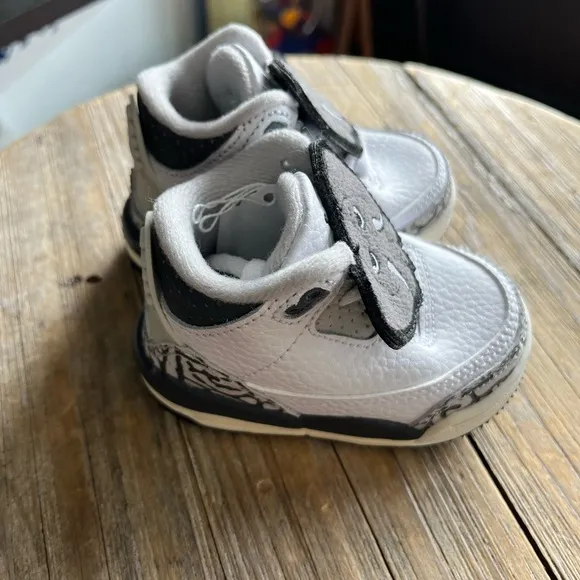 Air Jordan 3 Retro White Cement Reimagined (TD) 2C