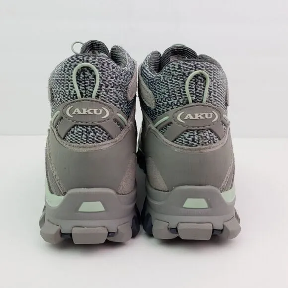 AKU Alterra Lite Mid GTX Womens Sz 6.5 Mens Sz 5 Gray Suede Outdoors Hiking Shoe