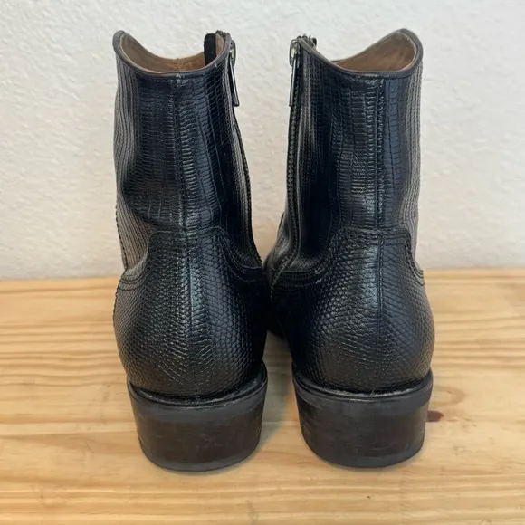 Aldo Men's Uliredien Western Leather Boots in Black 8