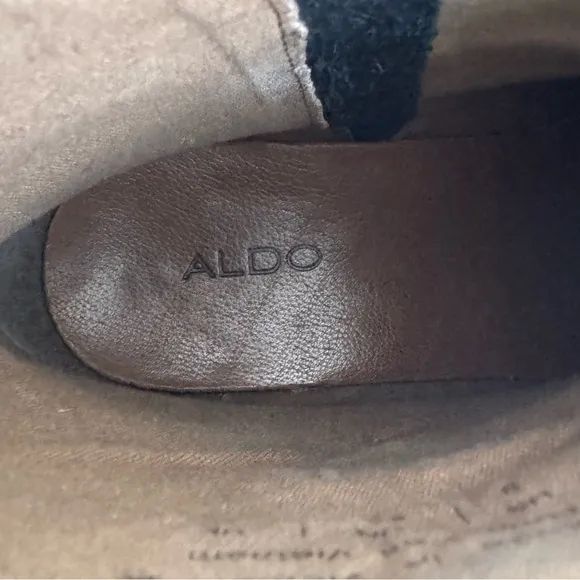 Aldo Men's Uliredien Western Leather Boots in Black 8