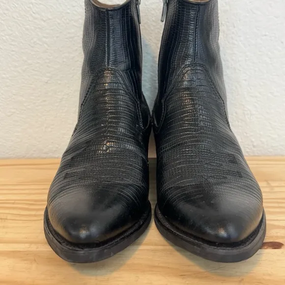 Aldo Men's Uliredien Western Leather Boots in Black 8