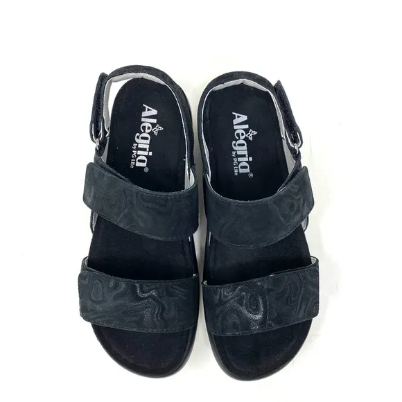 Alegria Bailee Sandals in Topography