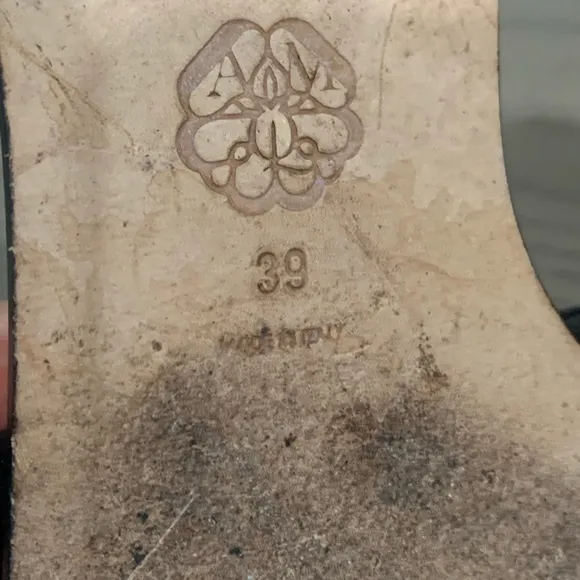 Alexander McQueen Logo Embossed Sandals