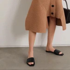 Alexander McQueen Logo Embossed Sandals
