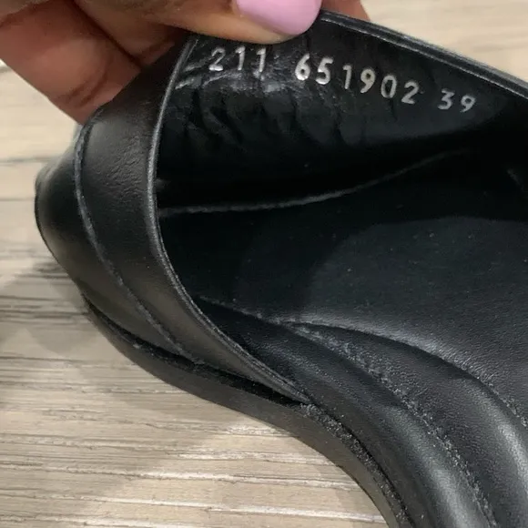 Alexander McQueen Logo Embossed Sandals