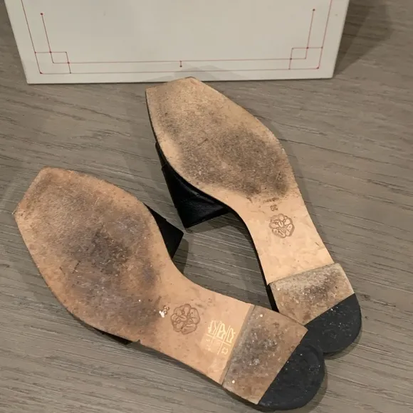 Alexander McQueen Logo Embossed Sandals