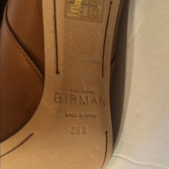 Alexandre Birman Lucy brown leather boots with stiletto heels.  Like new! Sz 8.5