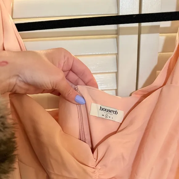 Alicia Dress Blush | House of CB | S
