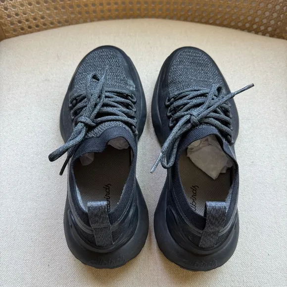 Allbirds Black Athletic Shoes with Knit Upper