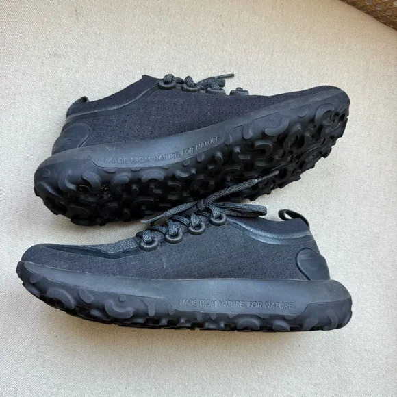 Allbirds Black Athletic Shoes with Knit Upper