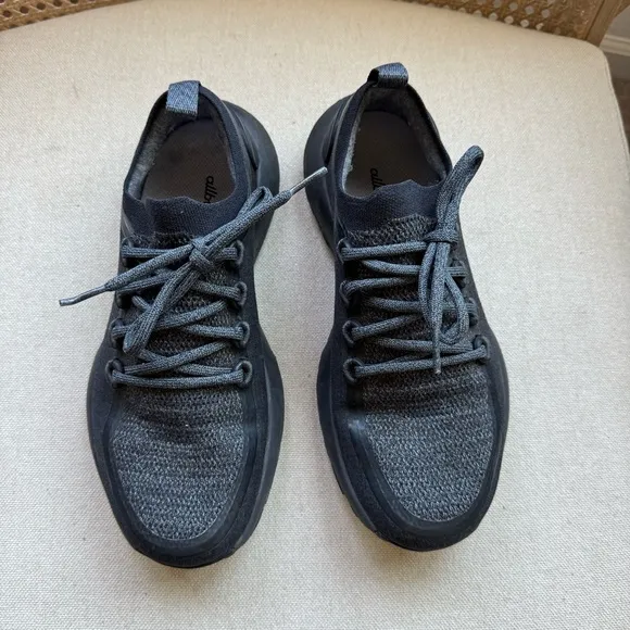 Allbirds Black Athletic Shoes with Knit Upper