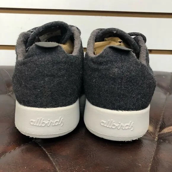 Allbirds Women's Wool Runners Charcoal Gray Comfort Shoes Size 8 Merino Wool