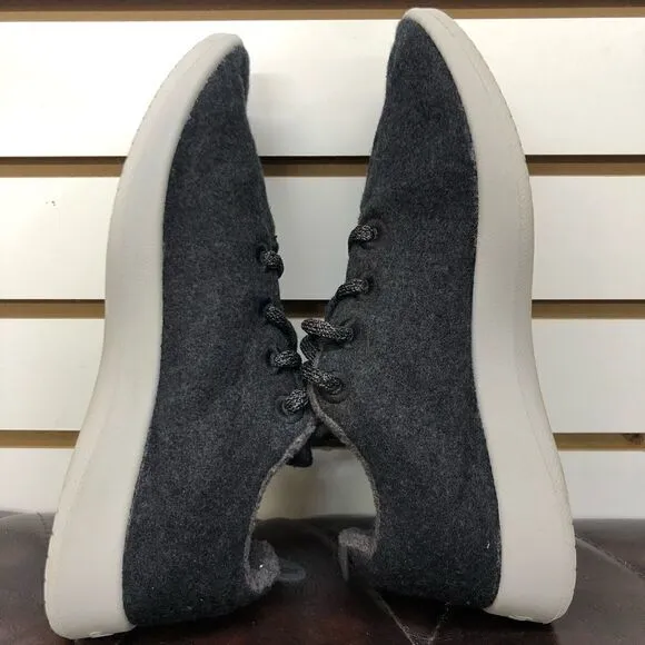 Allbirds Women's Wool Runners Charcoal Gray Comfort Shoes Size 8 Merino Wool