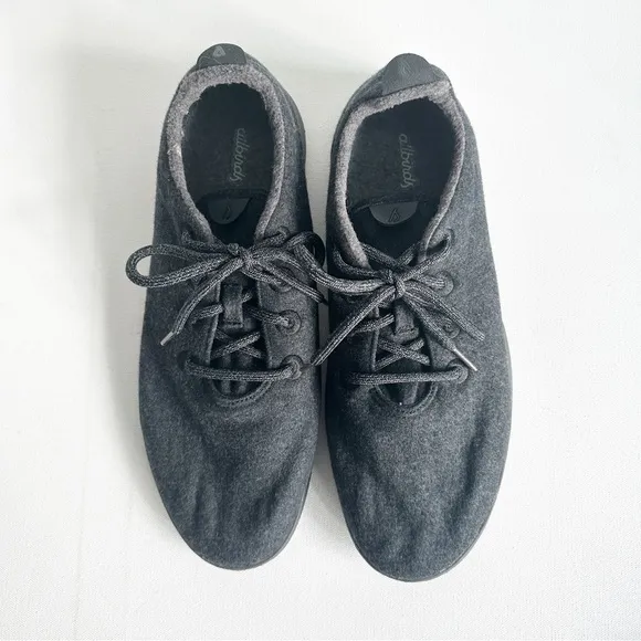 Allbirds Wool Runners Dark Grey  Black Comfort Shoes Mens Size 13