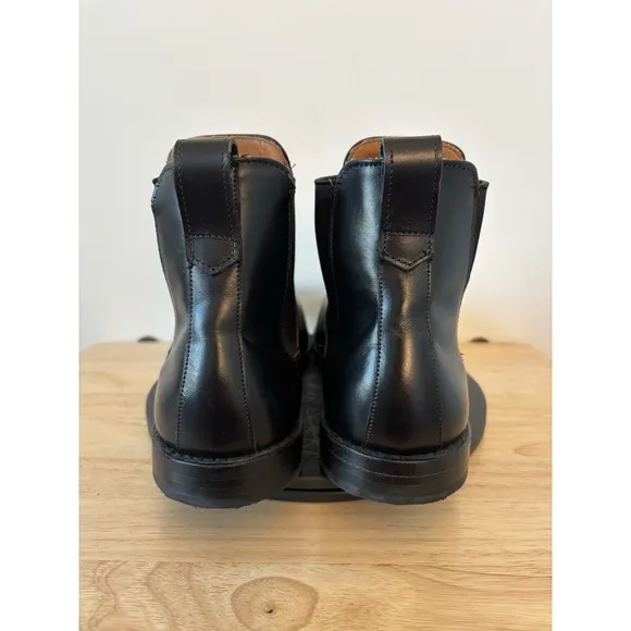 Allen Edmonds &quot;LIVERPOOL&quot; Men's Black Leather Chelsea Boots Size 11 E EUC