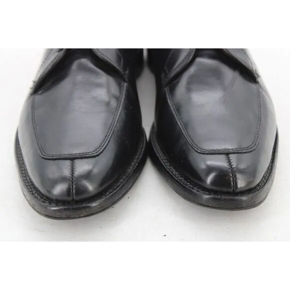 Allen Edmonds Delray 1219 Black Leather Split Toe Derby Dress Shoe Size 12 3A