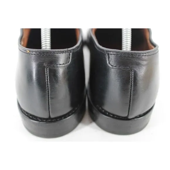 Allen Edmonds Delray 1219 Black Leather Split Toe Derby Dress Shoe Size 12 3A