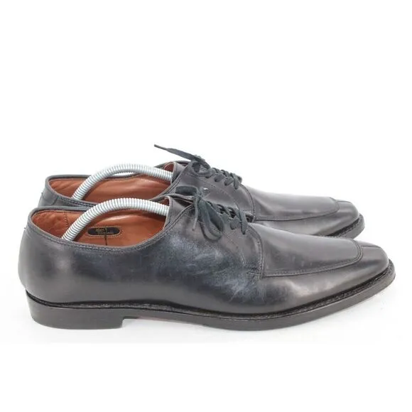 Allen Edmonds Delray 1219 Black Leather Split Toe Derby Dress Shoe Size 12 3A