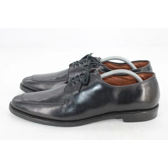 Allen Edmonds Delray 1219 Black Leather Split Toe Derby Dress Shoe Size 12 3A