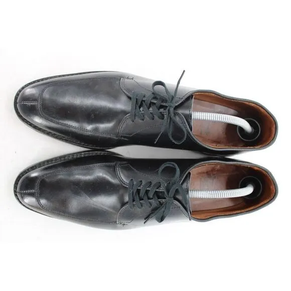 Allen Edmonds Delray 1219 Black Leather Split Toe Derby Dress Shoe Size 12 3A