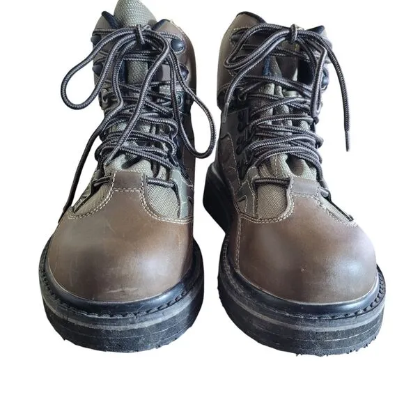 Allen Wading Fly Fishing Boots Men's Size 8 Brown Green Outdoor Summer Classic