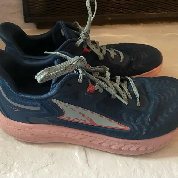 Altra Navy and Coral Athletic Shoes