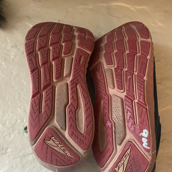 Altra Navy and Coral Athletic Shoes