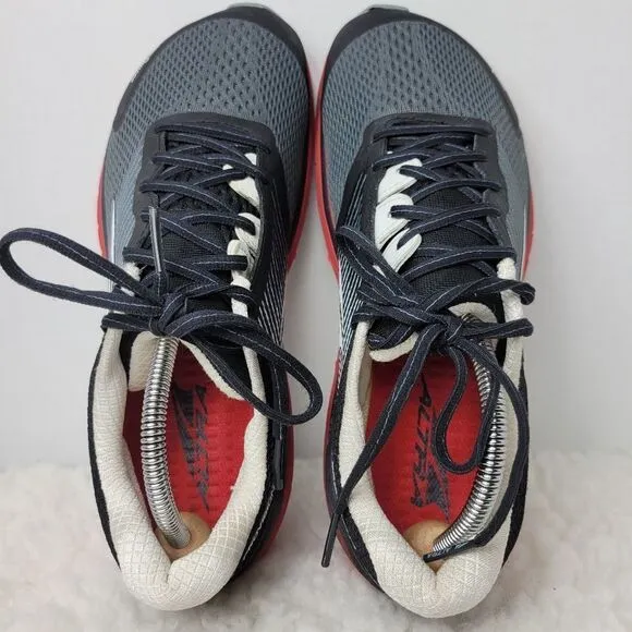 Altra Provision 4 Mens Size 10 Running Hiking Shoes Black Grey Red Sneaker