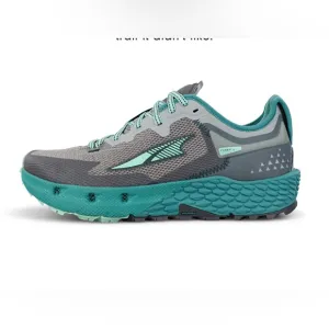 Altra Timp 4 Running shoes Hiking Trail running size 7 teal and grey