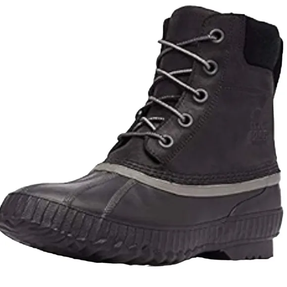 &quot;SOREL Cheyanne II Black/Black Waterproof Boots, Size 9.5&quot;