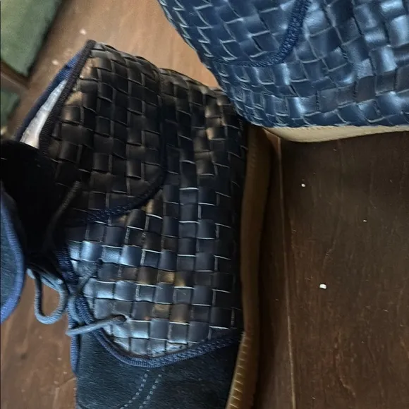 Android HommeBlue Textured Chukka Boots