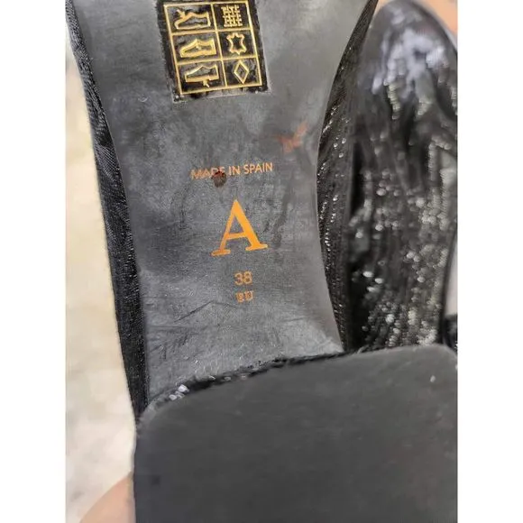 Anthropologie Joyeux Textured Ankle Boot Size 38EU. Sho5