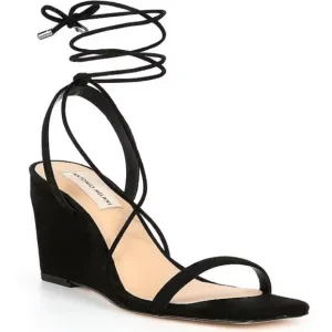 Antonio Melani Maryamm Suede Lace-Up Wedge Sandals NEW Size  7M Lace Up