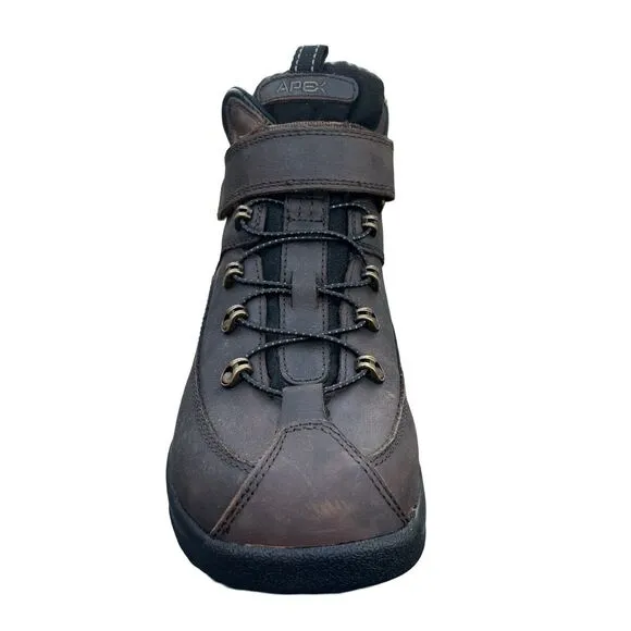 Apex Brown Leather Outdoor Boots