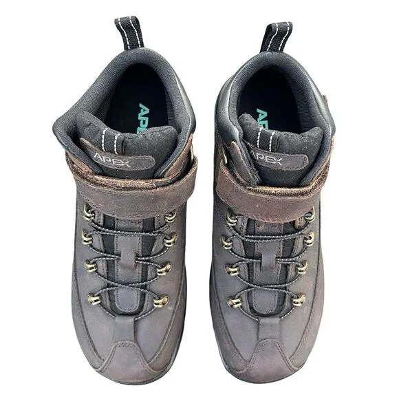 Apex Brown Leather Outdoor Boots
