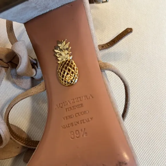 Aquazzura St. Tropez Bow 50mm Sandals