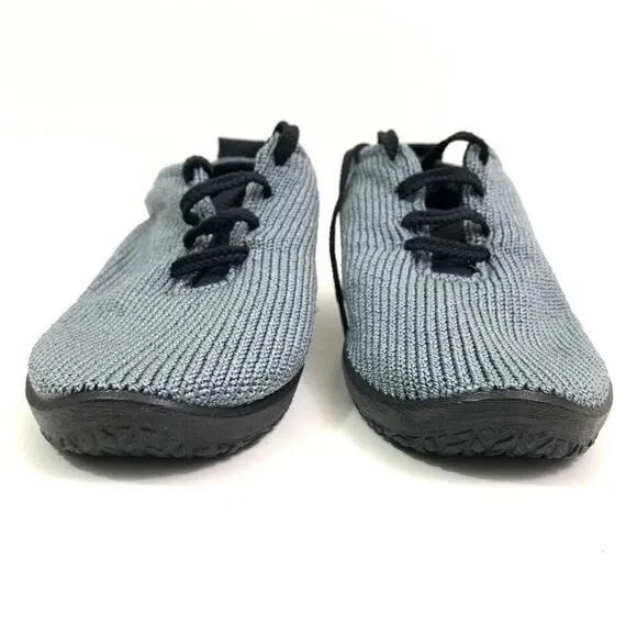 Arcopedico LS Shoes Womens 7 - 7.5 US / 38 EU Gray Knit Sneakers Shocks Comfort