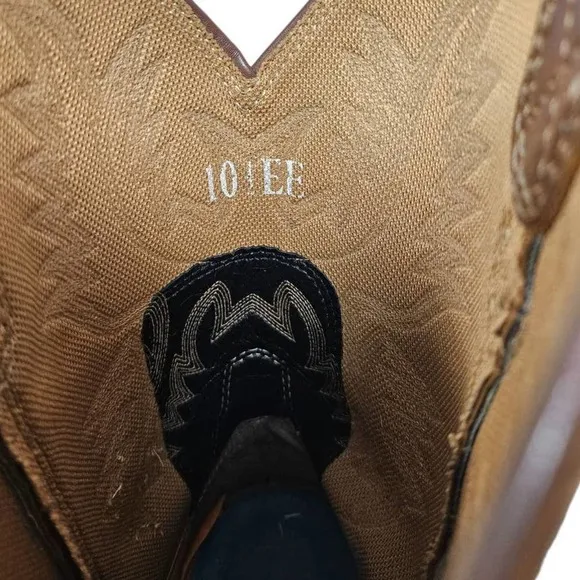 Ariat 10.5 EE Brown Leather Workhog Western Work Boots Rodeo Ranch Cowboy