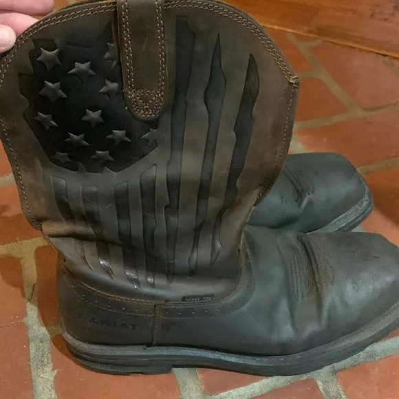 Ariat 10.5 Steel toe work boots