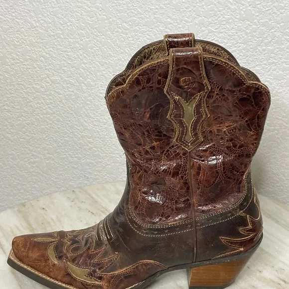 Ariat boots western women sz 6.5 B “Dahlia” style 10008781 brown