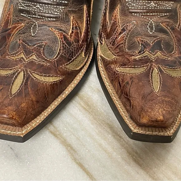 Ariat boots western women sz 6.5 B “Dahlia” style 10008781 brown