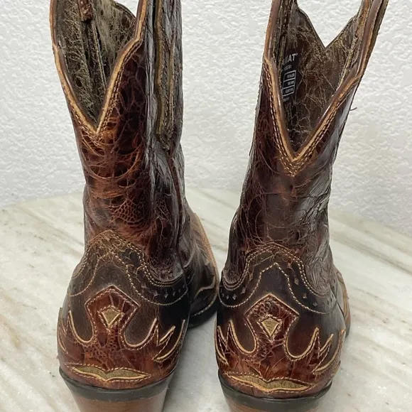 Ariat boots western women sz 6.5 B “Dahlia” style 10008781 brown